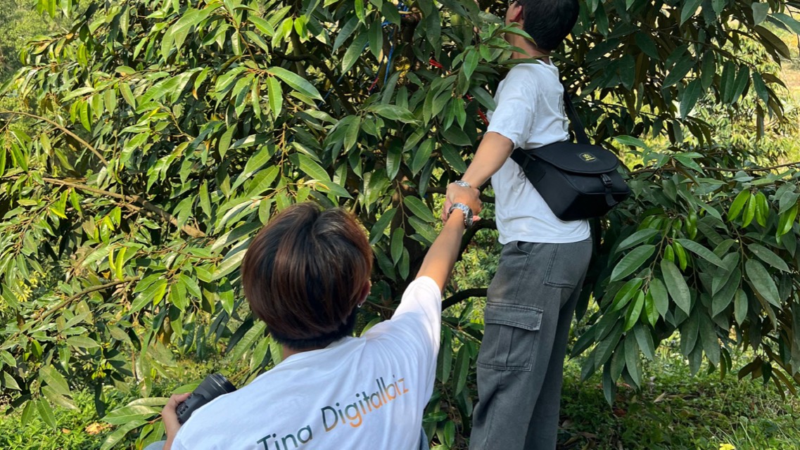 ทีมงาน Tina Digitalbiz ลงพื้นที่ถ่ายทำจริง